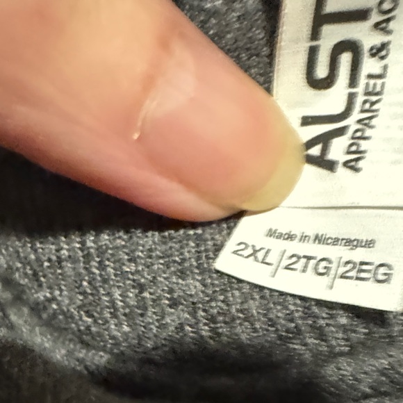 Alstyle Classic Gray Apparel - Picture 3 of 3